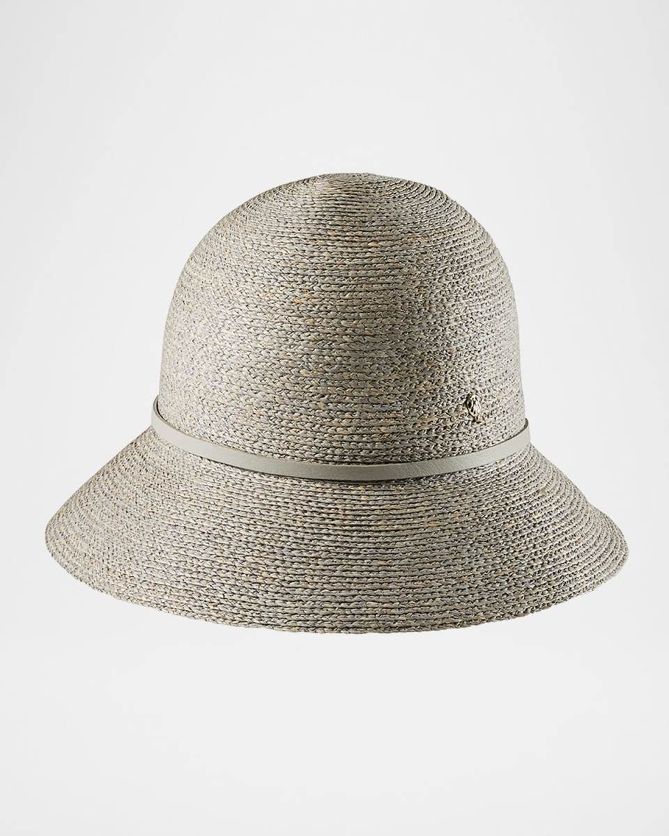 Besa 9 Raffia Cloche Hat